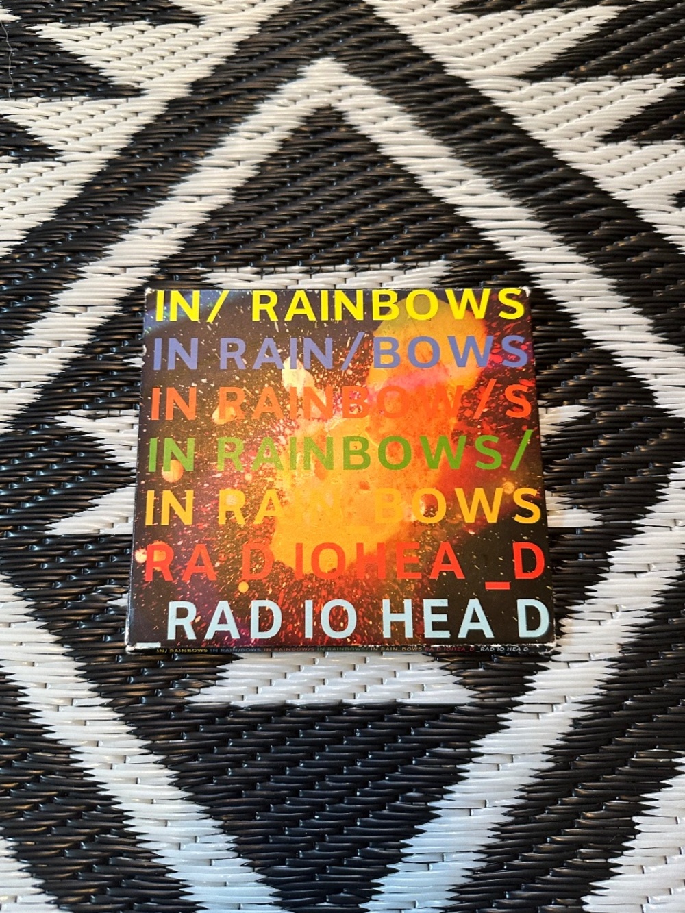 Radiohead In Rainbows CD 2007 Rare Limited Booklet